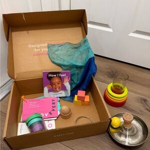 Lovevery Colorful Learning The Explorer Toy Set